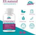 ESTROESSENCE Kapseli naisille - naisten hormoni Balance Supplement Menopause Mieli ja energia tuki - Palauttaa terve Estrogeeni tasot 60 ei-GMO kasvissyöjä kasviskapselit