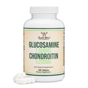 Glukosamiini Chondroitin Triple Strength (1 500 mg Glukosamiinisulfaatti, 1200 mg Chondroitin) 180 tablettia, kahden kuukauden toimitus (yhteistä tukea sisältävä supplying) Gluteeniton, ei-GMO-yhdisteitä