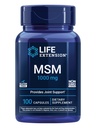 Life Extension MSM, 1000 mg, metyylisulfonyylimetaani, tukee terveitä niveliä, antioksidantti tuki, gluteeniton, ei-GMO, 100 kapselia