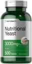 Horbaach Nutritional Jeast Tablets 3000 mg ... 500 Count ...