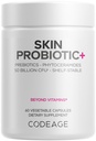 Codeage Skin Probiootit + Prebiootit - ihonhoito Rutiinilisä - 50 miljardia PMY - Ayurvedic kasvitieteelliset Yrtit - Kasvojen Probiootit - Hylly Vakaa Cleanser, Ei-GMO, Vegan - 60 kapselia