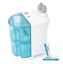 NASALFRESH MD - Dual Powered Nasal kastelujärjestelmä Nasal huuhtelu ja pesu - Sinus Decongestant Relief System w/ 30 Saline Packets - Ladattava - 1 joukko nenätyynyjä - kuorsaus Remedy