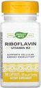 Luonnontapa B2-vitamiini, 100 mg Riboflaviini, 100 kapselia, 2 kapselin pakkaus