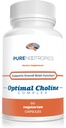 Pure Nootropics - Optimaalinen koliinikompleksi - Alpha GPC / CDP Citicoline Blend - 300 mg Kognitiivinen tuki