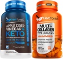 Herbtonics Apple Siideri Viinietikka Kapselit Plus Keto BHB 