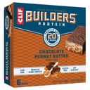 CLIF Builders Protein Bars - Chocolate Peanut Butter Flavor - 20g Kasvipohjainen proteiini - Gluteeniton - ei-GMO - Matala Glycemic - Ei keinotekoisia makeutusaineita - 2.4 oz. (6 pakkaus)