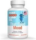 Että hyvä Supp Co - että hyvä mielialan tuki täydentää naisten ja miesten - Mood Booster, tukee stressin lievittäminen & kognitiivinen hyvinvointi Being - B12-vitamiini, 5-HTP, Ashwagandha Root, GABA - Valmistettu USA