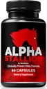 Alpha stallion pillereitä miehille, Daily Nutrition Formula miehille Suorituskyky ja luottamus, Kaikki luonnolliset alfa stallion kapselit tukemaan yleistä terveyttä, viralliset alfa stallion arvostelut (60 kapselia)