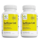 Terry Luonnollisesti Saffron Lift + Curcumin - rohdosvalmiste Curcumin - Ei-GMO Saffron & Brain Curcumin Kapselit - Keskitys & Rentoutus Tuki täydennysosa - 60 kapselia (paketti 2)