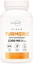 Tyyppi Zero Turmeric Bioperine (120 kapselia) (2300 mg per palvelin) - GMO vapaa, gluteeniton, 3. osapuoli testattu
