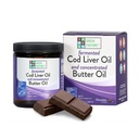 Green Pasture Butter Oil/Fermented Cod Liver Oil Blended Gel - 6,4 oz.- (sukolaatti)