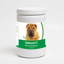 Terveet rodut Kiina Shar Pei Salmon Oil Soft Chews 120 Count