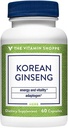Korean ginseng Koko juuri - tukee energiaa ja elinvoimaa - 648 MG (60 kapselia)