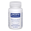 Pure Encapsulations Resveratrol - Kardiovaskulaarinen, solujen terveyden ja muistin tuki* - 40 mg Trans- Resveratrol - Antioksidanttien täydennysosa - Gluteeniton & non-GMO - 120 kapselia