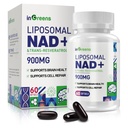 900 mg Trans Resveratrol 300 mg, Korvaa NMN, Superior Absorption, True NAD Plus täydennysosa DNA korjaus ja Boost NAD+, ikääntyminen puolustus, energia, pitkäikäisyys, 60 Softgels
