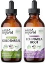 Luonnonvarainen ja luomu kultainen Tincture 4 fl oz & Echinacea Tincture 4 fl oz