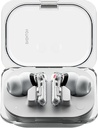 Ei mitään Korva (a) Langattomat korvannuket, 45dB Hybridimelu Canceling korvannuket, Hi-Res Audio, Advanced Equaliser, Dual Connect, 6 Micros, 42.5H Playtime korvannuket langaton Bluetooth, valkoinen