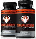 NutraRize (2 pakkaus) Truflexen pillerit, Tru Flexen Muscle Builder, Natural Supplement to Support Overall Wellness, Premium Performance Kapselit, viralliset True Flexen Reviews (120 kapselia)