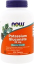 Now Foods Kaliumglukonaatti 99 Milligramma - 250 tablettia