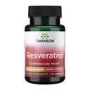 Swanson Resveratrol - Higher Potency 250 Milligrams 30 kapselia(1 pakkaus)