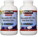 Kirkland Signature Glukosamiini MSM, 375 tablettia (2 pakkaus)