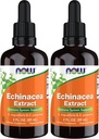 NYT lisäravinteet, Echinacea Extract Liquid with Dropper, Immuunijärjestelmän tuki*, 2-Aunce (Pakkaus 2)