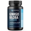 Ginkgo Biloba 120mg yhdessä fosfatidyyliseriinin kanssa - Nootropic Brain Health, Memory ja Focus Supplement - Tukee kognitiivisia toimintoja, mielen kirkkautta ja valppautta - 60 ei-GMO-kapselit, 2 kuukauden tarjonta