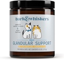 Dr. Mercola Bark & Whiskers Glandular Support - Tukee Umpieritys ja elinten terveys - Freeze-Dried Formula - Hormonittomia ainesosia - Mies - 75 Scoops (4 oz)