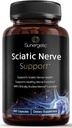 Sunergetic Premium Sciatic Nerve Support Formula - Sciatic Nerve Supplement Benfotaimine, Alpha Lipoic Acid (ALA) & Meriva Turmeric - Tukee Sciatic Nerve Health & Joint Comfort - 60 kapselia