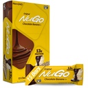 NuGo Protein Bar, suklaabanaani, 13 g proteiinia, gluteeniton, 15