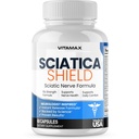Sciatic Nerm Health Support Supplement ... 10x Formula Alpha Lipoic Acid Folic Acid, Turmeeric, Glukosamiini, MSM, B-vitamiini Complex - Valmistettu USA: ssa 60ct
