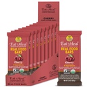 SyöHeal Cherry Real Food Bar - Organic Vegan Terveet Gluteenittomat proteiinit - Low Sugar Ateriankorvike Bar, Non GMO, koskaan paistettu, kasvispohjainen - valmistettu nautittavaksi, ei istua hyllyllä