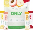 Variety Pack 1270 mg Electrolyte Powder - 3g Sokeri - Monk Fruit Sweetener - Ei keinotekoisia makuja - Superfood Goji Berry - Vitamiinit C, B6, B12 - On-The-Go Sticks - 1 Pack (16 Packets)