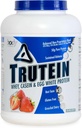 Body Nutrition Trutein High Protein Powder: 45% Whey, 45% Kaseiini, 10% Egg White, Gluteeniton, Alhainen natrium, Grass Fed Whey Protein Powder, kuntosali Supplement & Breakfast Shake, Mansikka & Cream, 4lb