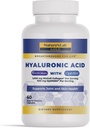 Luonnon Lab Hyaluronic Acid Biocell Collagen ja MSM - Ihon nesteytys, Joint Health - 60 kapselia (20 päivän tarjonta)