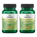 Swanson Lactobacillus Gasseri - Probiootti Supplement Supporting Dgestive Health with 3 Billion PMY - Design-Release Satiety & Fat Metabolia Support - (60 kasviskapselit) 2 pullot