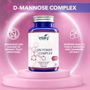 4-IN-1 URI POWER COMPLEX 1350mg - 60 vrk - D Mannose, karpalo, Hibiskus, ja Voikukka Herb - Luonnollisesti puhdistaa rakko ja virtsateiden Tract . Specialised lähestymistapa UTI välttää pakkaus 2