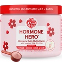 Persikka Perfect Inositoli Powder Multivitamiini, vaaleanpunainen sitruunan maku 4g Myo & D-Chiro Inositol, DIM, Sinkki, Magnesium Glycinate, D3-vitamiini 