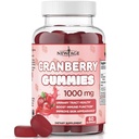 UUSI AGE Karpalo Gummies Virtsateiden terveys Gumies 1000mg - Tukee rakko, munuaiset, UTI - kasvissyöjä (Cranberry 60 Gummies)