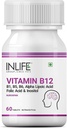 B12-vitamiini B1, B5, B6, alfalipoiinihappo ALA, foolihappo, inositolilisät - 60