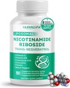 Liposomaalinen Nikotinamidi Ribosidi Trans-Resveratrol Coenzyme Q10-vitamiini C - tukee terve ikääntyminen, ihon- tukee terve ikääntyminen, edistää terve iho tehty ja testattu Yhdysvalloissa