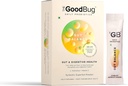 Gut Health & Immuniteetti Probiootti miehille & naisille, vahva Ruoansulatuselimistön ja immuniteetin tuki Gut Balance Supplement Stick - Probiootit + Inulin + C-vitamiini C 3Bn PMY kliinisesti todistettu kanta - 30 päivän pakkaus
