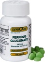GeriCare Ferrous Gluconate 240 mg 100 tablettia (pakkaus 6)