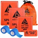 Ensiapu Splint 36" X 4,3", Hätä Splint Kit Arm Leg Broken Bones Murtuma, Ihanteellinen urheilu-, koti-, ensiapu- ja lemmikkieläimet (4 pakkausyhdistelmä)