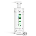 Biofreeze Professional Gel Pain Relief for Polvi, Kaula, Hip, Joint, Olkapää, & Yksinkertainen selkäkipu, Nivelkipu Reliever, Sore Lihas Relief, Väritön Menthol Gel 32 Fl Oz