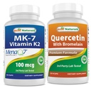 Best Naturals MK-7 100 mikrog & Quercetin ja bromelain