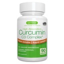 Igennus Advanced Curcumin C3 Complex, 300% Suurempi imeytyminen ja nopea otto, 95% standardiuute, 90 tarjoilua, puhdas etiketti, vegaaninen lisä, 1-a-päivä, 90 kapselia