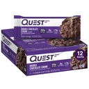 Quest Nutrition Double Chocolate Chunk Protein Bars, 20g Protein Bars, 1g sokeria, 4g Net Carb, Gluteeniton, Keto Friendly, 12