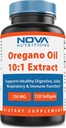 Nova Nutritions Oregano Oil 250 mg 10:1 Uute - Ei-GMO & Gluteenittomat - Oregano Pilleriöljy - Immuunituki - 120 Softgels